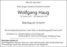 Announcement
