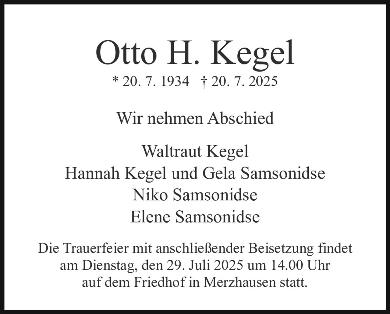 Ankündigung