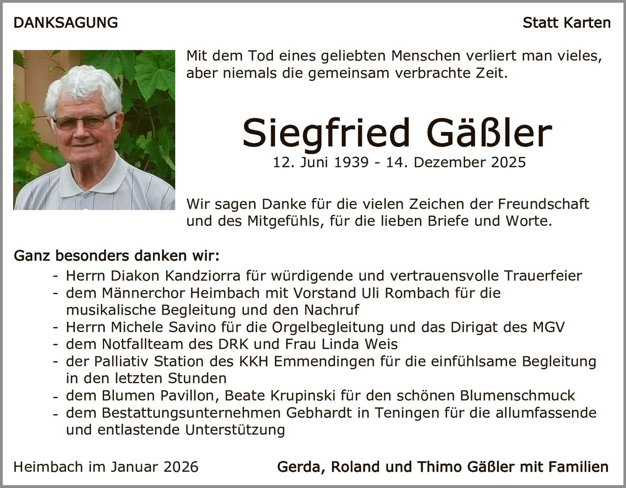 Ankündigung