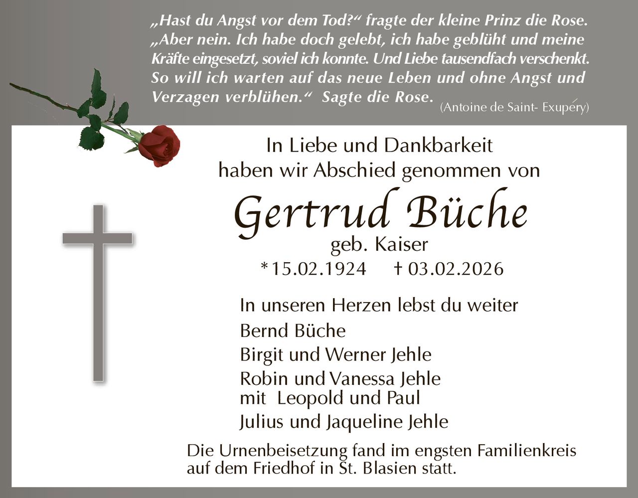 Ankündigung