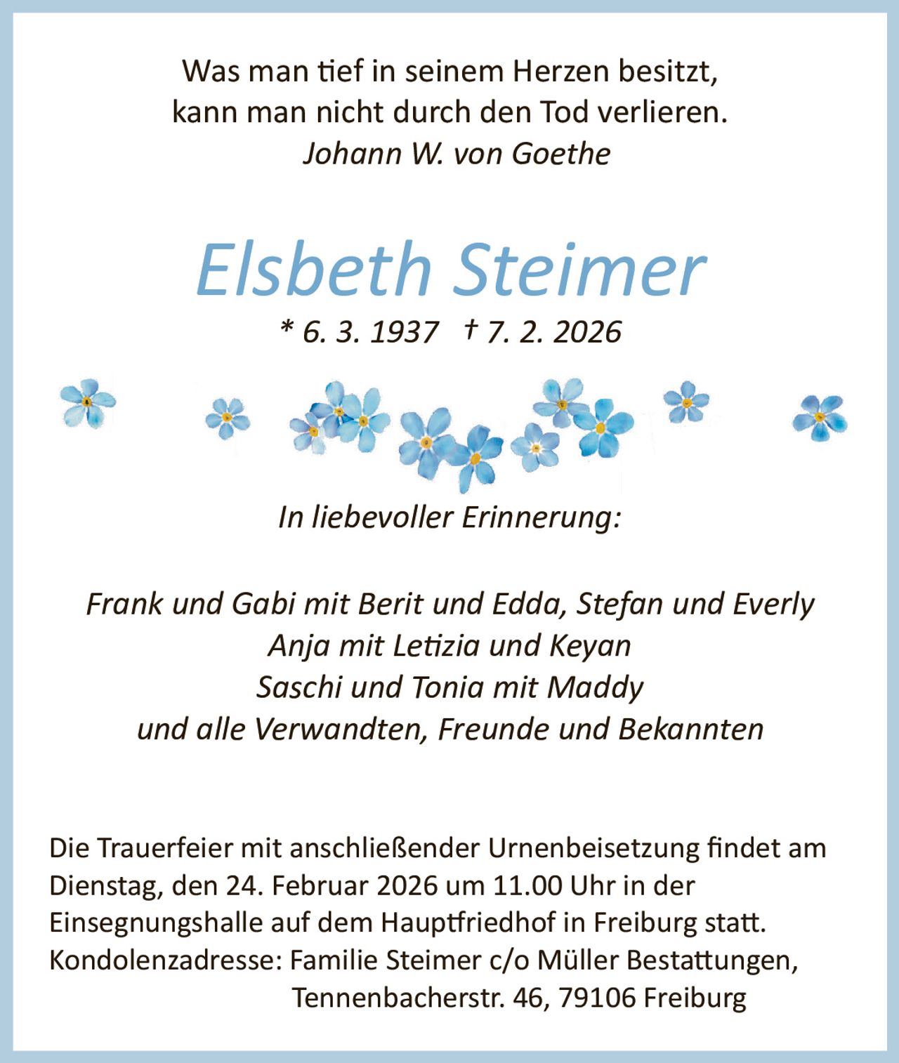 Announcement