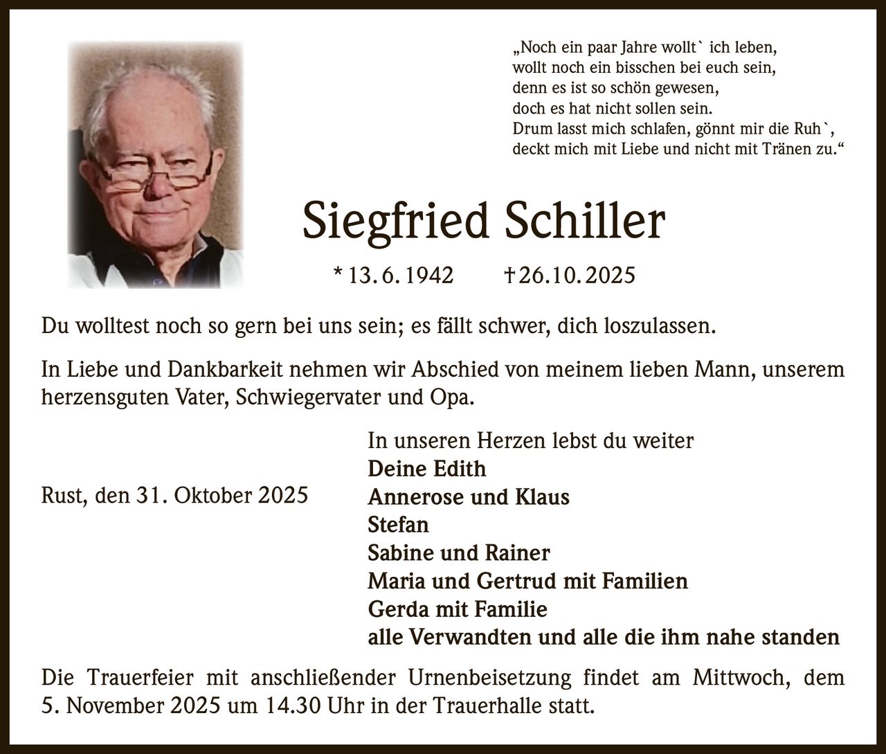 Ankündigung