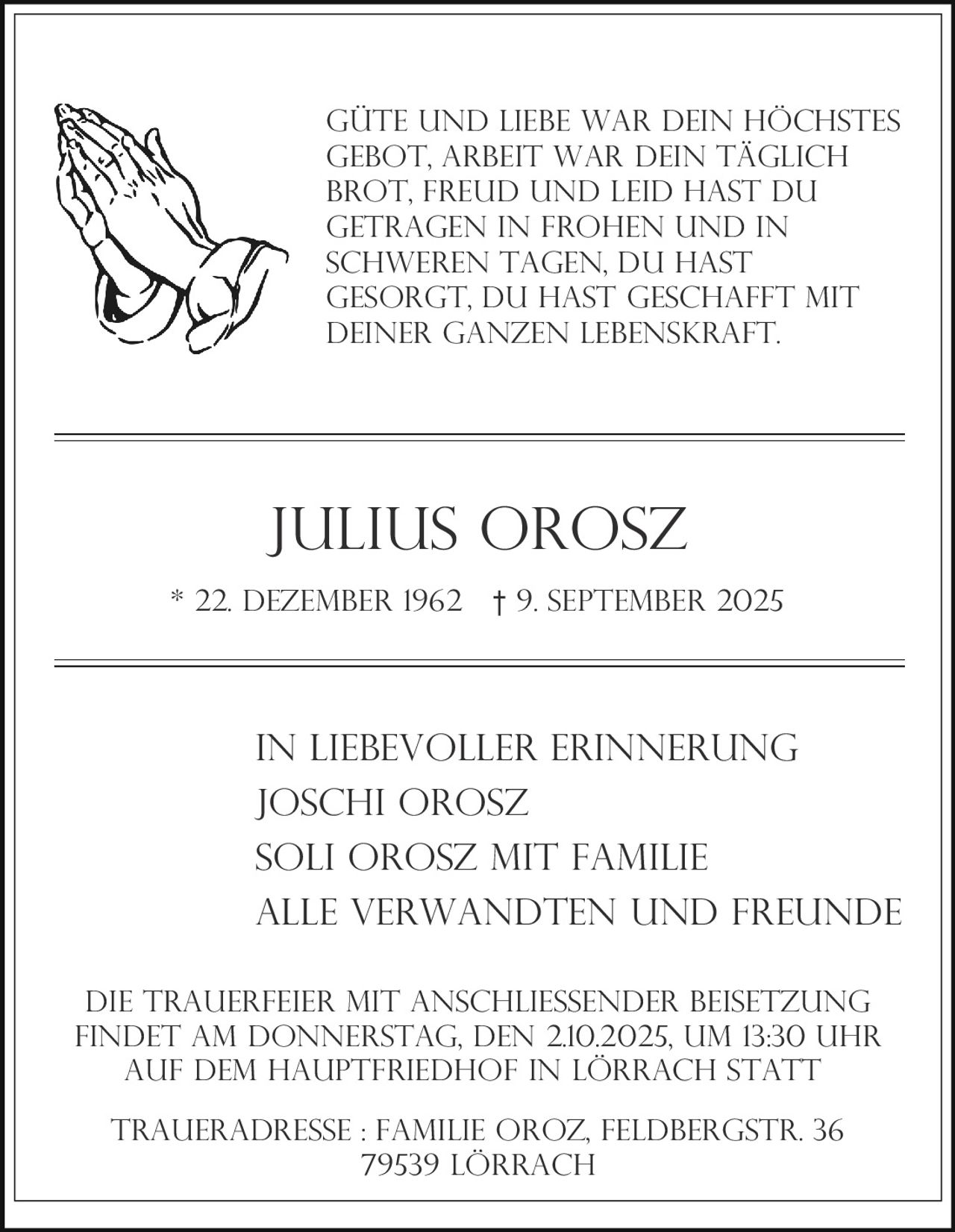 Ankündigung