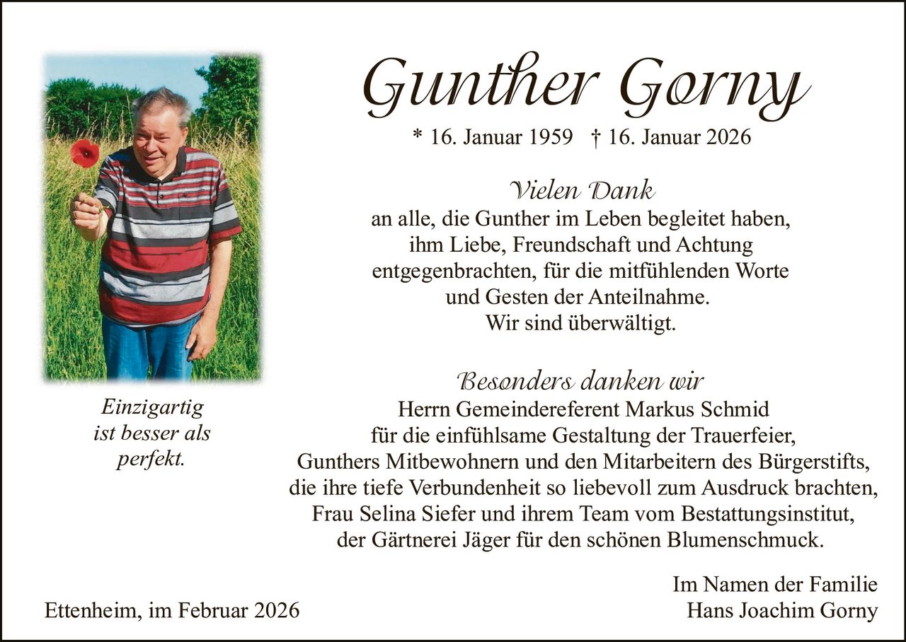 Ankündigung