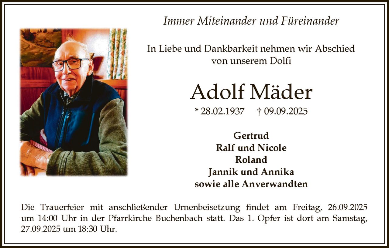 Ankündigung