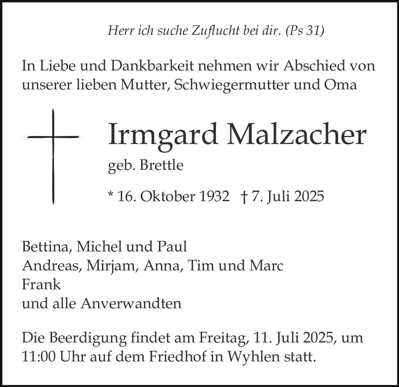 Ankündigung