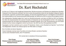 Announcement