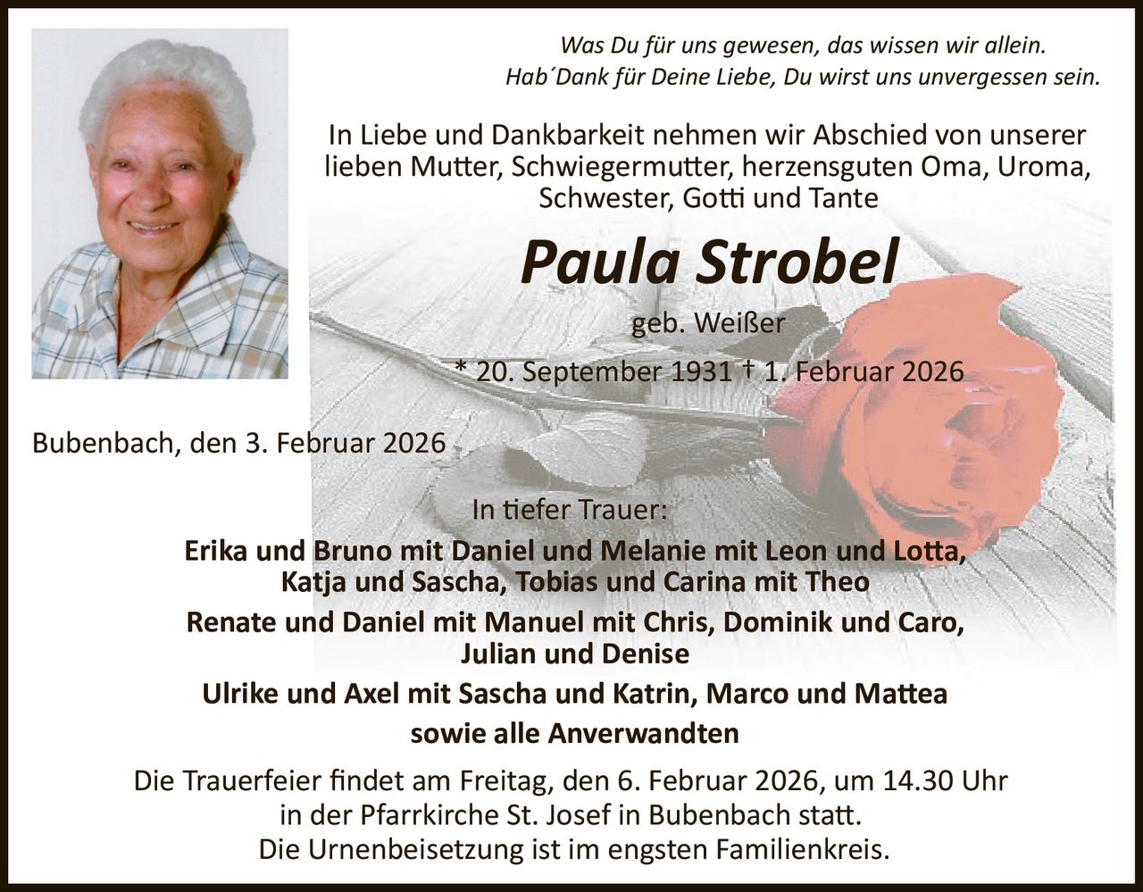 Ankündigung