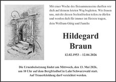Ankündigung