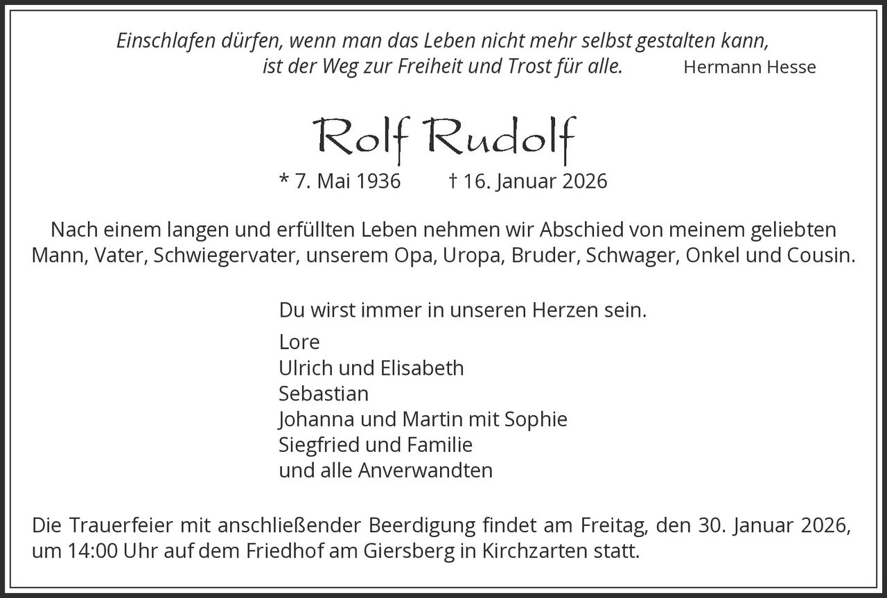 Announcement