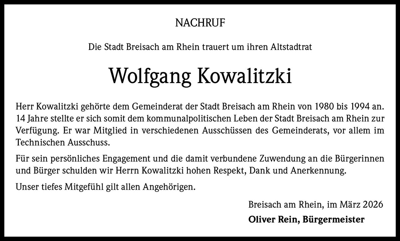 Ankündigung