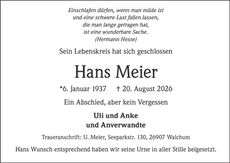 Announcement