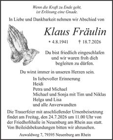 Ankündigung