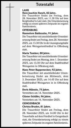 Ankündigung