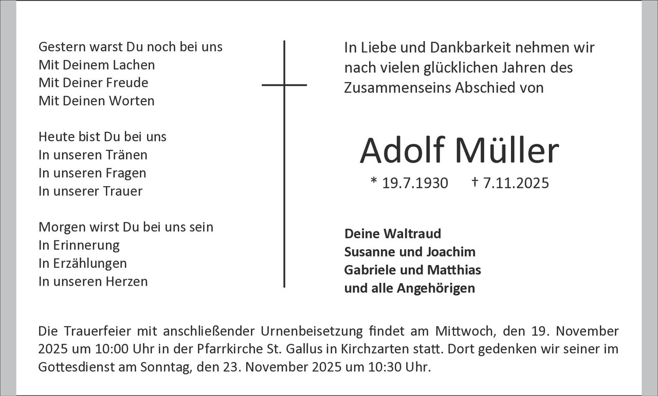 Ankündigung