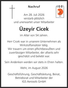 Announcement
