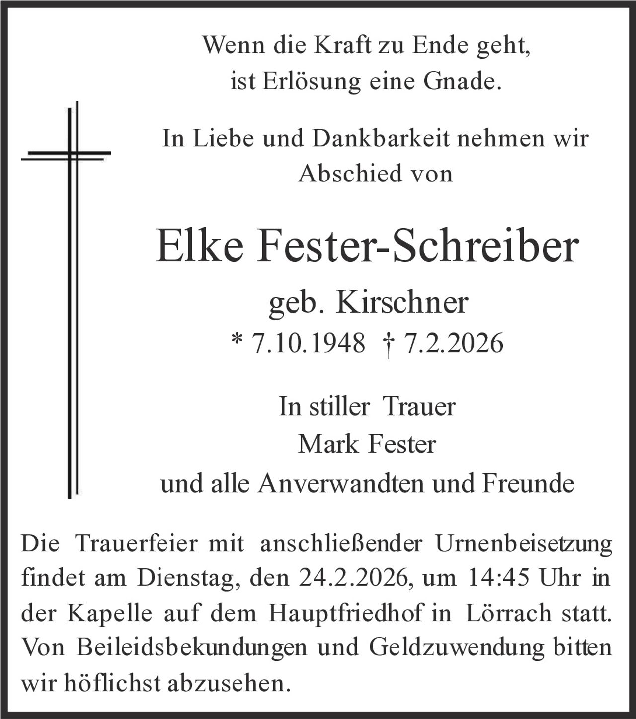 Ankündigung