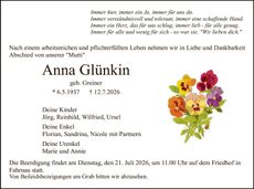 Ankündigung