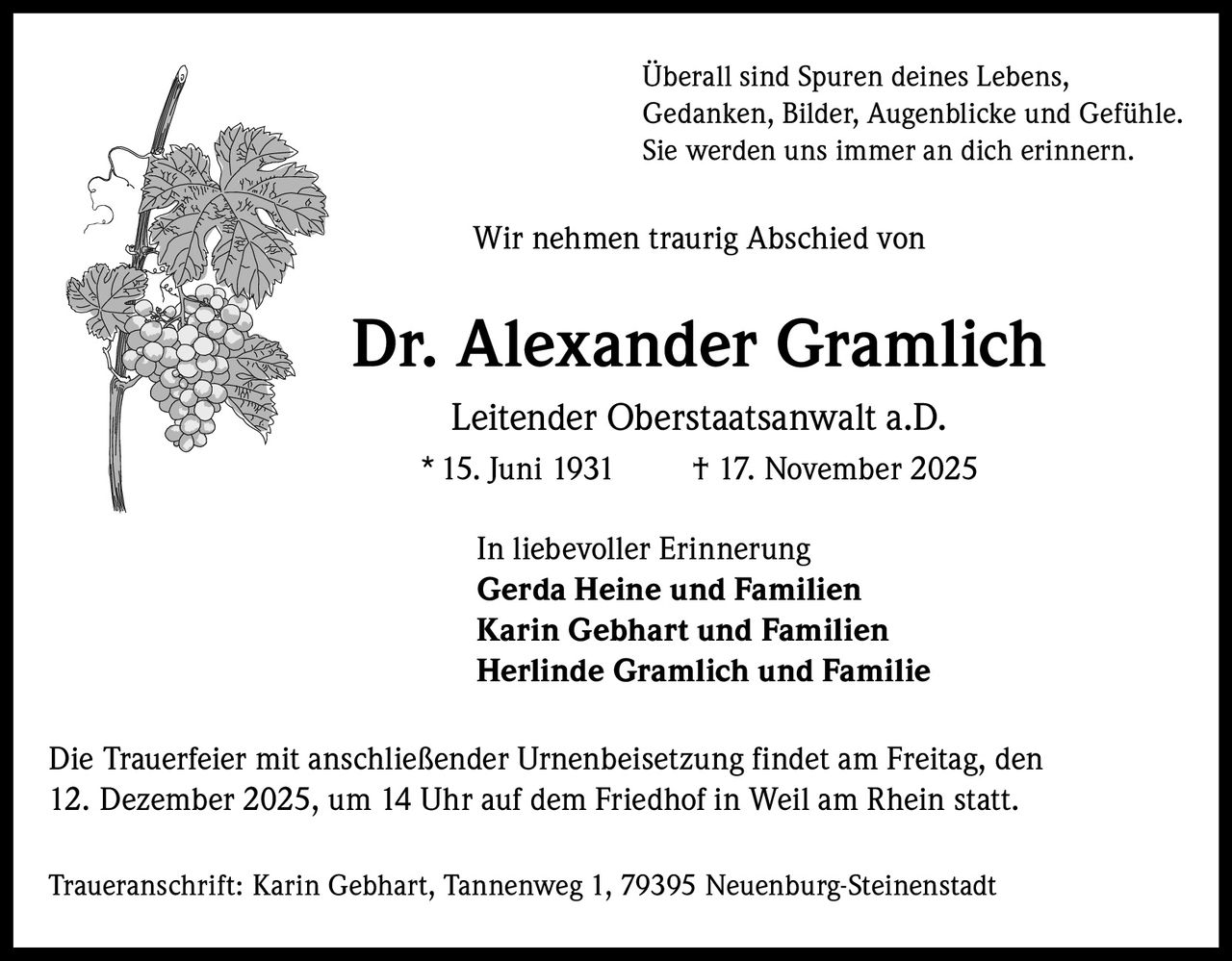 Ankündigung