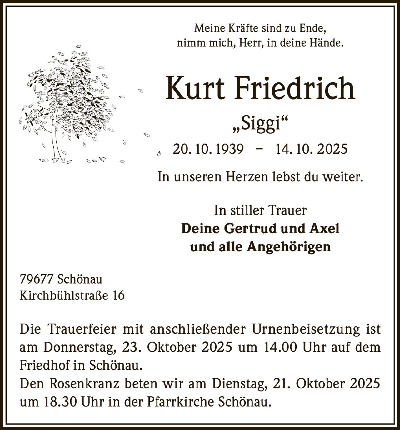 Ankündigung