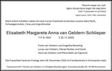 Ankündigung