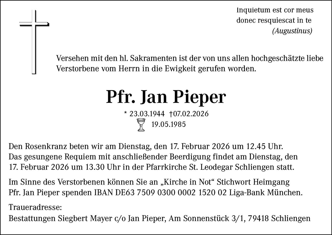 Ankündigung