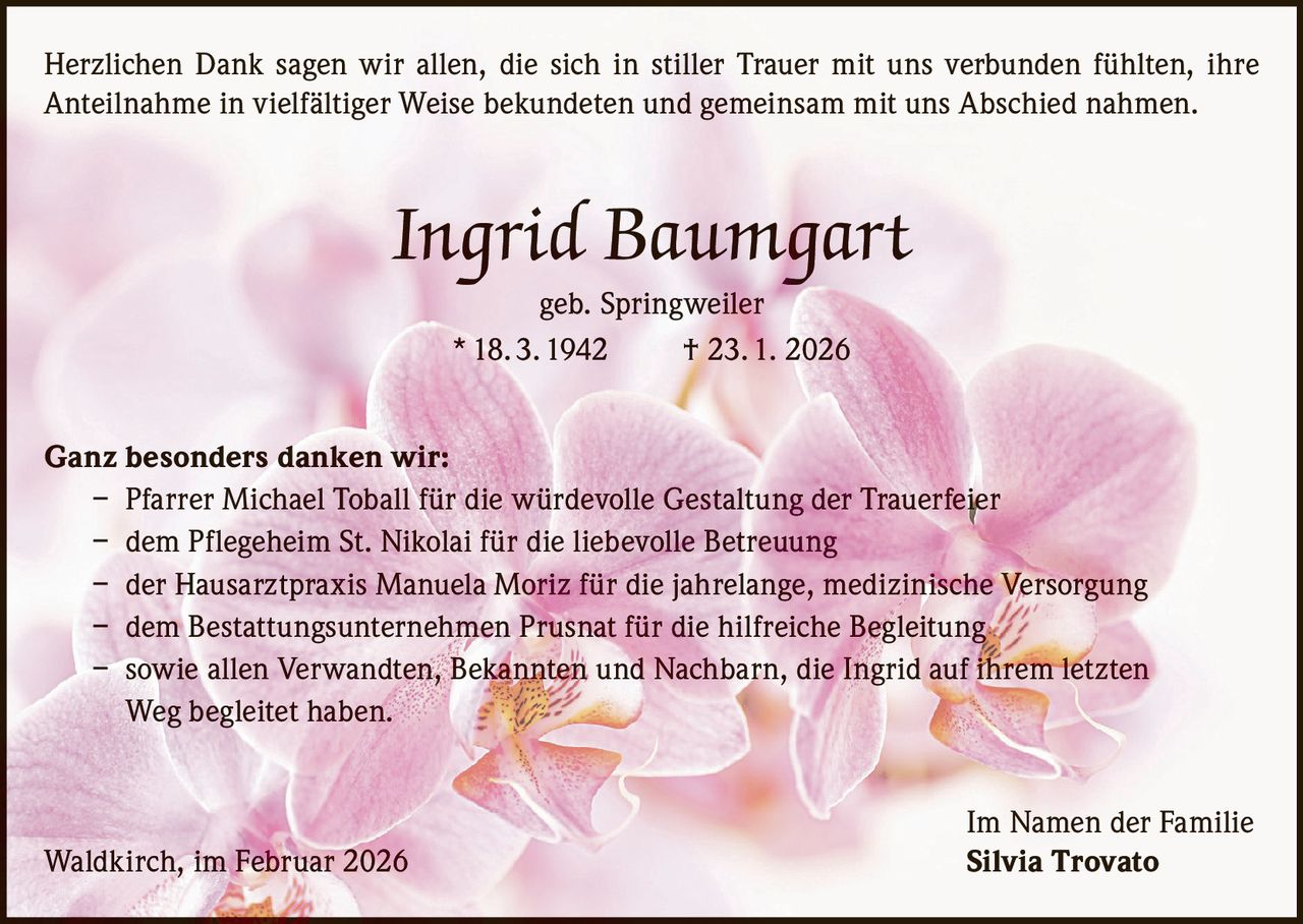 Ankündigung