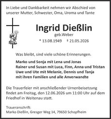Ankündigung