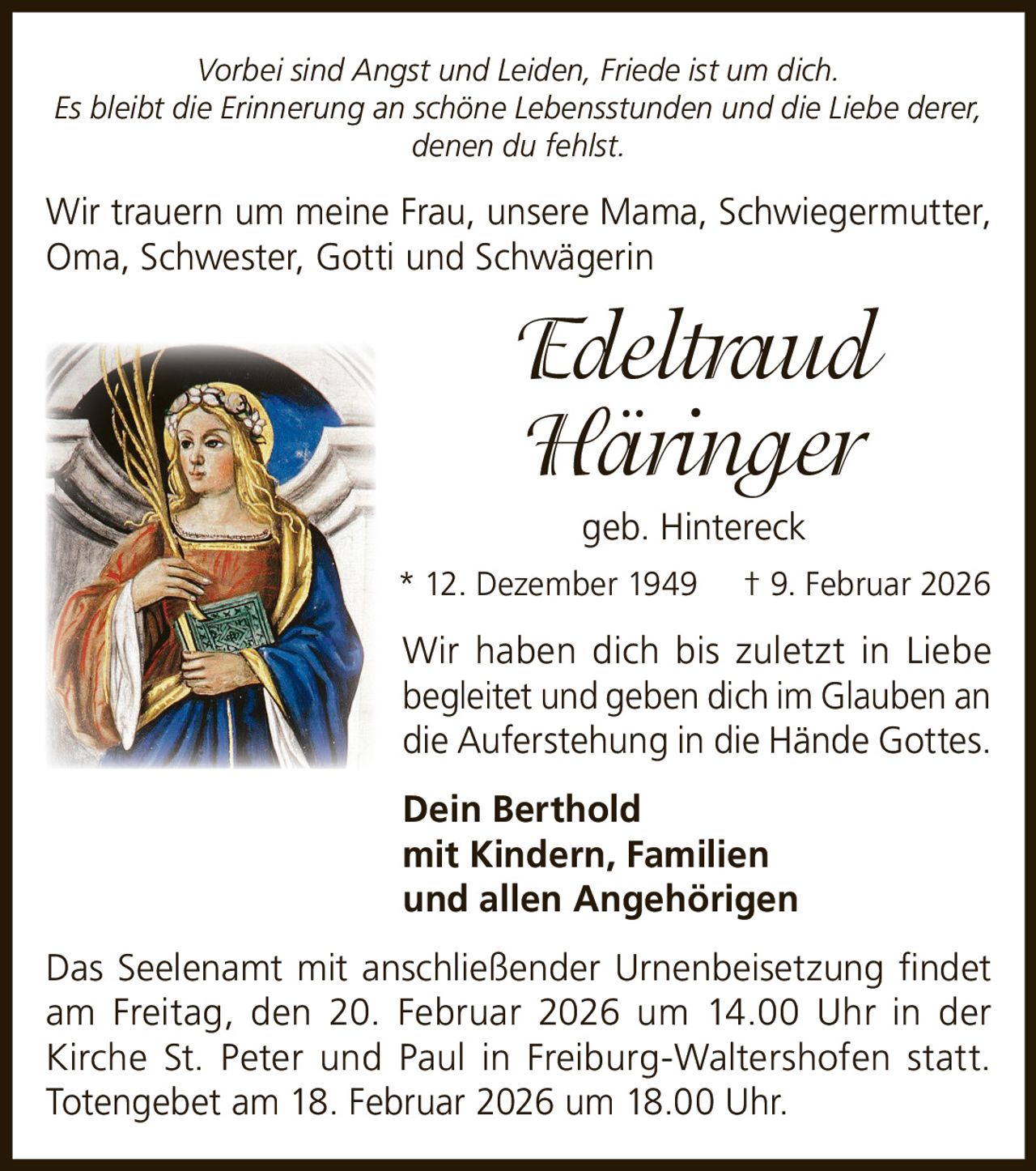 Ankündigung