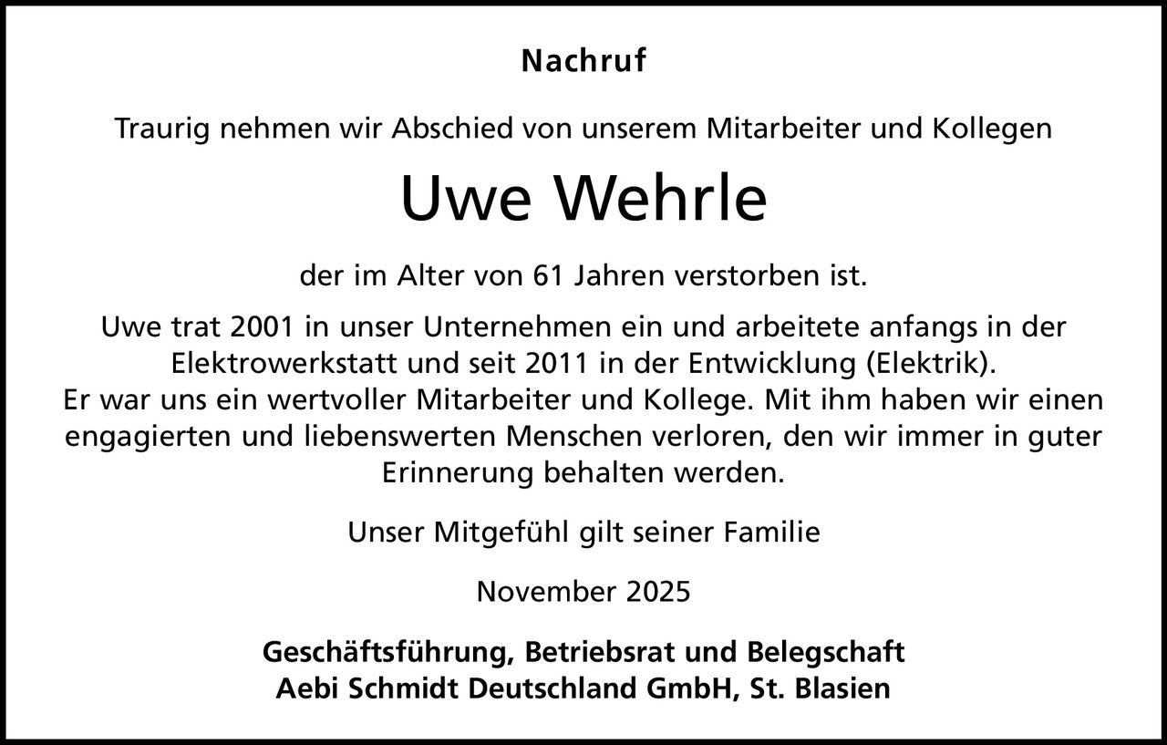 Announcement