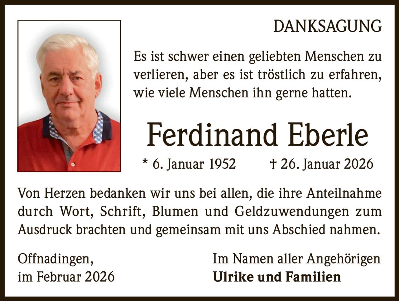 Ankündigung
