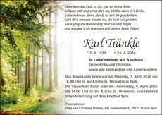 Ankündigung