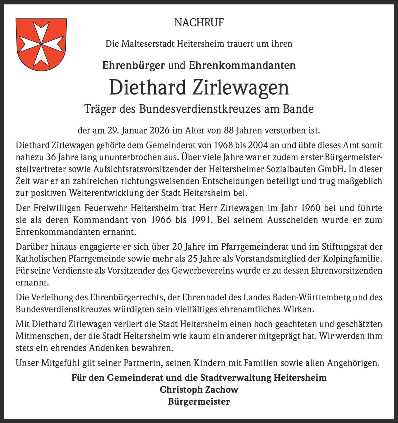 Announcement