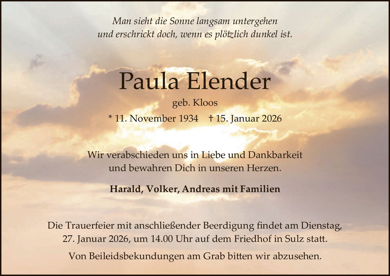 Ankündigung