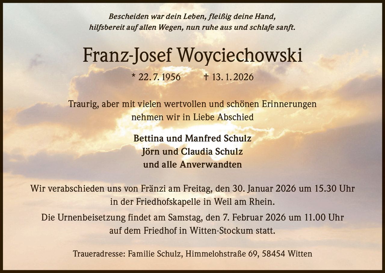 Announcement