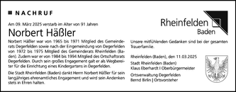Ankündigung