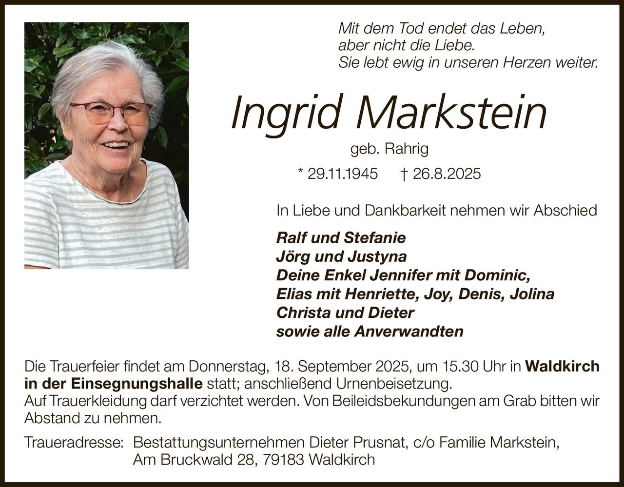 Ankündigung
