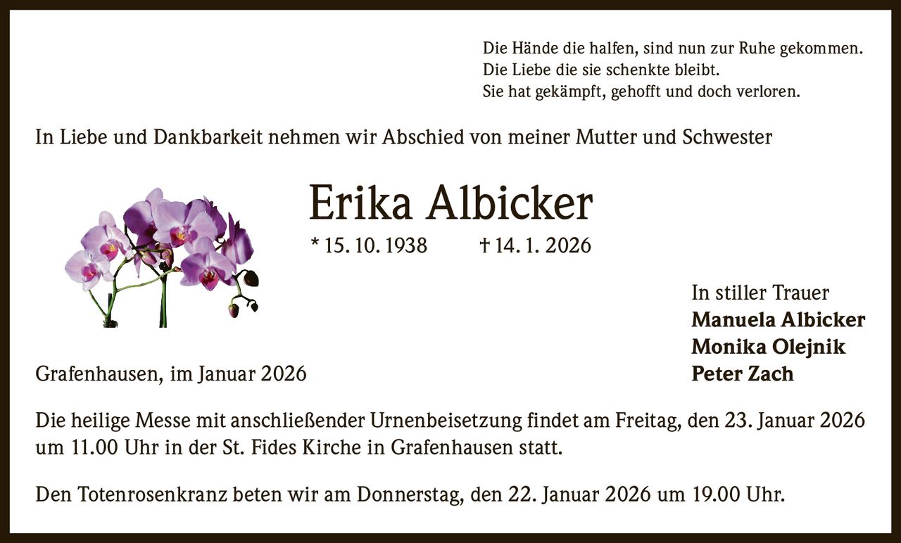 Ankündigung
