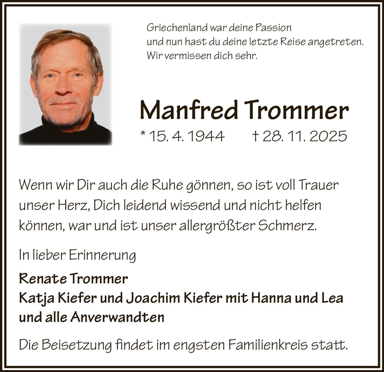 Ankündigung