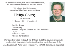 Ankündigung