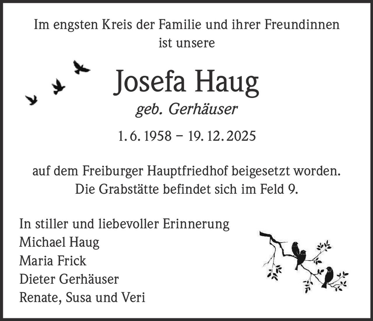 Ankündigung