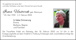 Ankündigung
