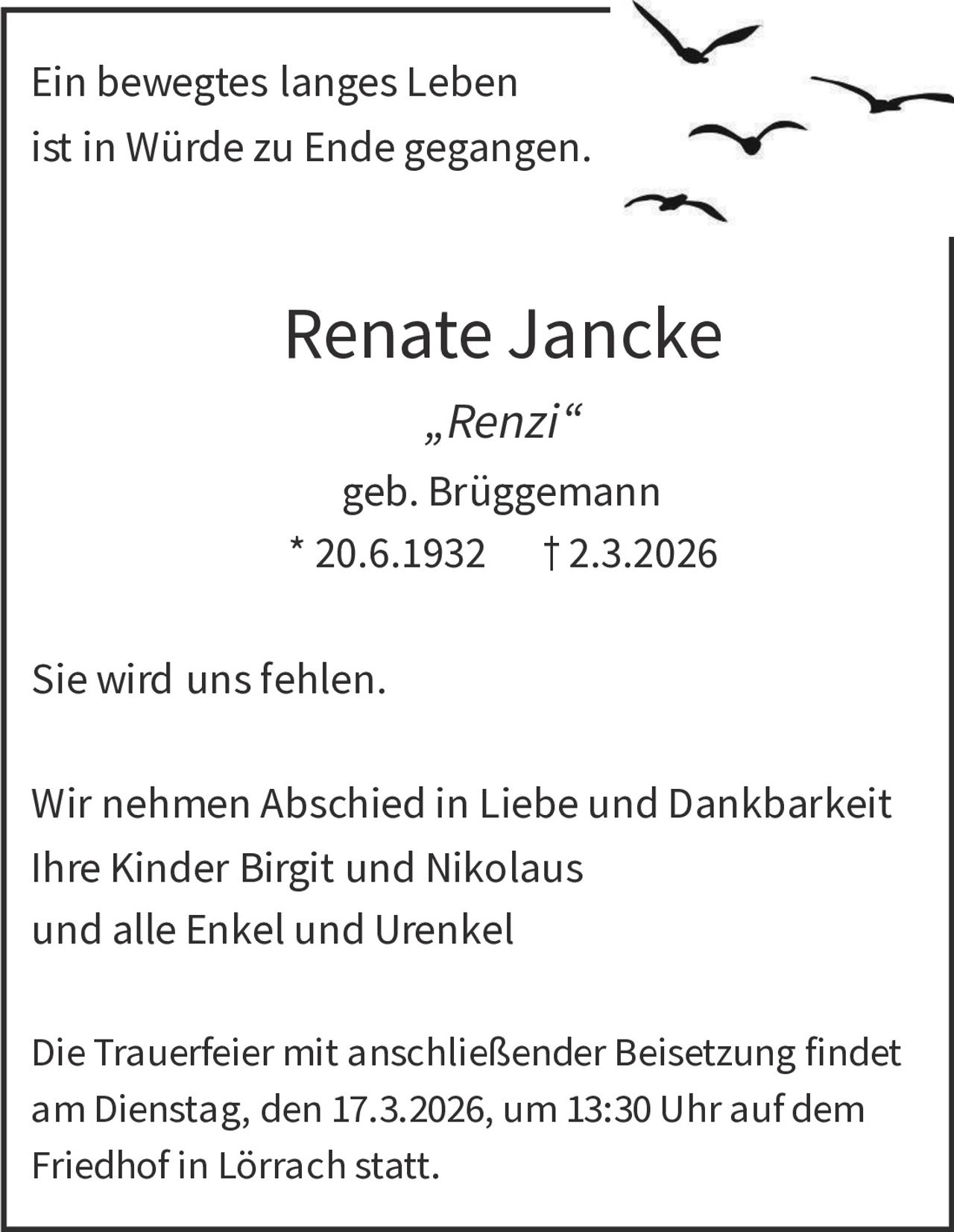 Ankündigung
