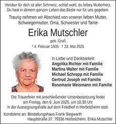 Ankündigung