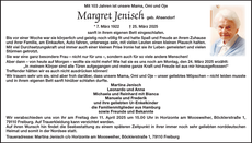Ankündigung