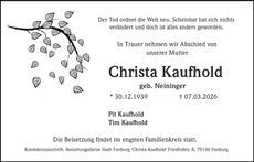 Ankündigung