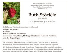 Ankündigung