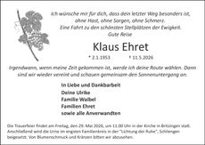Announcement