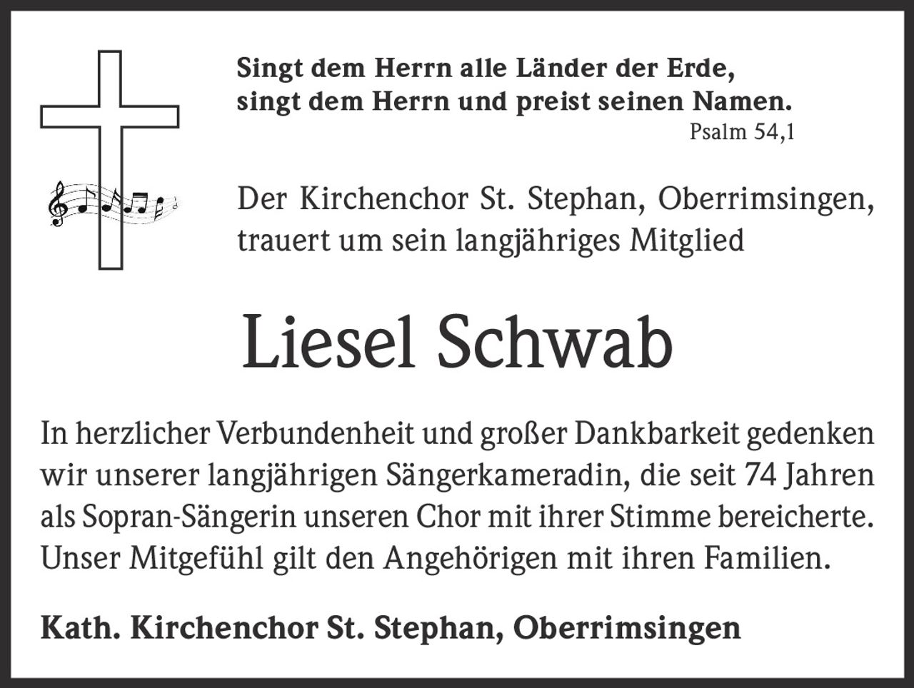 Ankündigung