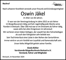 Announcement